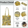 thumbnail image 2 of Sac de Courses Pliable Motif Cachemire Classique - Sac Réutilisable Durable avec Design Bohème Rétro, 2 of 6