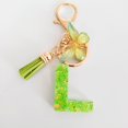 thumbnail image 2 of TNOBHG Keychain Pendant Gift Ideas 2pcs Letter Keychains Green Butterfly Pendant Keychain Set Exquisite Relief Alphabet Keychain Pendant for Best Friend Mom, 2 of 8