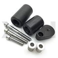 thumbnail image 4 of SMT-No Cut Frame Slider Protector Compatible With 2007 2008 Kawasaki Ninja Zx-6R Zx6R Black, 4 of 4
