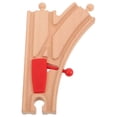 thumbnail image 3 of Wood Train Track Expansion Wooden Train Track Accessories For Kids Educational Playtime 16.50X9.30X1.10CM Multi 1Pcs, 3 of 4