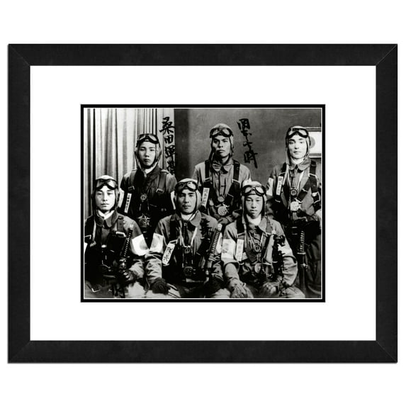 Kamikaze Pilots Framed Photo by Photo File