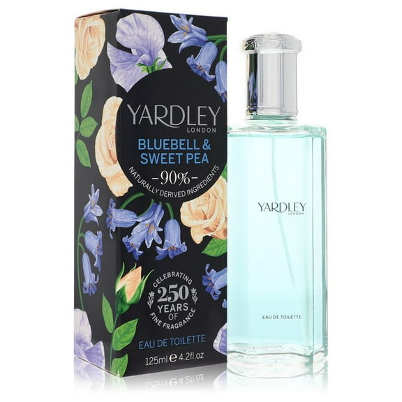 Yardley Bluebell & Sweet Pea Perfume By Yardley London Eau De Toilette Spray 4.2 oz