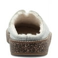 thumbnail image 3 of Lucky Brand TAMALA 2 Light Grey Comfortable House Slipper Fur Lined Mule Scuff (7, LIGHT GREY), 3 of 9