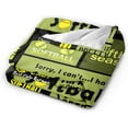 thumbnail image 2 of Throw Blanket - Softball Fleece Throw Blanket,Super Soft Ultra-Soft Micro Fleece Blanket for Bedroom Sofa Couch 50"X40", 2 of 6