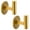 Gold, variant on Self Adhesive Towel Black Hook Brushed Nickel Stainless Steel Hook Holder(2Packs)