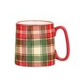 thumbnail image 2 of 10 Strawberry Street Bella Holiday Mug Tartan, Set of 4, 2 of 7