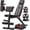 Weight Bench+ Weight Plates+Adjustable Dumbbell, variant on GIKPAL 7 Positions Adjustable Weight Bench With Extended Headrest and Leg Extension,Foldable Workout  Bench Weight Bench Press for Full Body Strength Training,Maximum Weight 770 Lbs.