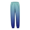 thumbnail image 6 of Efsteb Girls Sweatpants Gradient Casual Elastic Waist Joggers Sweatpants Loose Comfy Sports Pants with Pockets (Blue,5 Years), 6 of 6