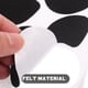 thumbnail image 4 of 6 láminas de pegatinas de fieltro con forma de vaca, calcomanías de fieltro negro para manualidades, juguetes infantiles, decoración de paredes y ropa., 4 of 7