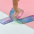thumbnail image 4 of Zeiwohndc Measuring Rulers Foldable Drawing Ruler Bendable Straight Ruler Geometry Ruler, 4 of 7