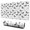 Horse Monochrome Run, variant on 31.5x15.7 Inch Gaming Mouse Pad, Non-Slip Stitched Rubber Desk Mat for Desktop & Laptop,Horse Monochrome Run White Pattern