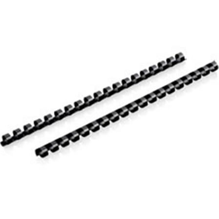 0.50 in. Comb Bind Binding Spines, Black