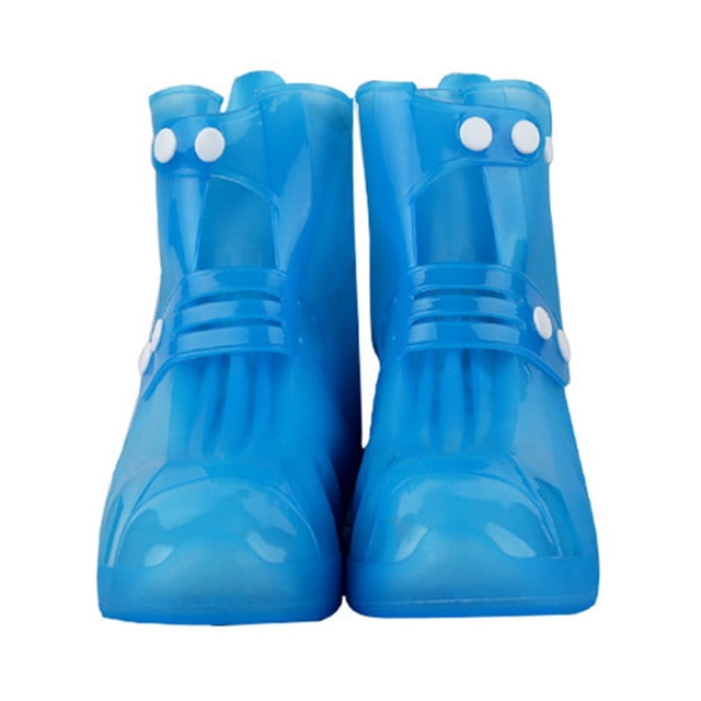 GLFILL Housses de Chaussures Imperméables Portables Housses de Chaussures de Sport Randonnée Cyclisme Bleu 44-45