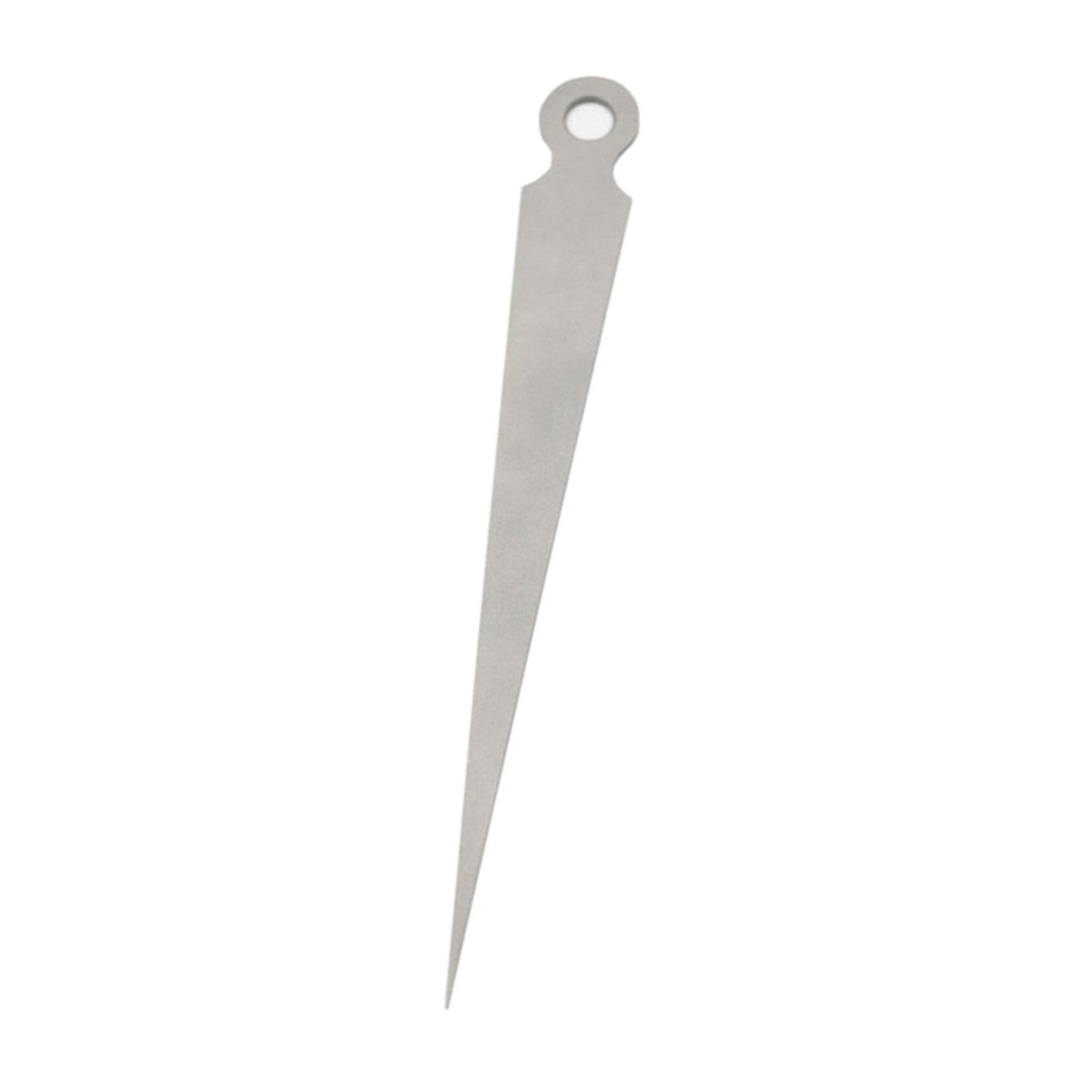 Stainless Steel 0-15mm Taper Gauge Aperture Scale Wedge Feeler Gauge Aperture Scale Hole Inspection Measuring Ruler ,Easy to Use