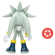 Sonic The Hedgehog Sonic 4inch Silver Figure