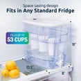 thumbnail image 3 of Invigorated Water Alkaline Countertop Water Filter Dispenser, 53-Cup, 3 Filters Included (White), 3 of 9