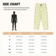 thumbnail image 3 of Balery Green Pears Pantalones de pijama para mujer, pijamas ultraligeros, pantalones de estar por casa-XX-Large, 3 of 6