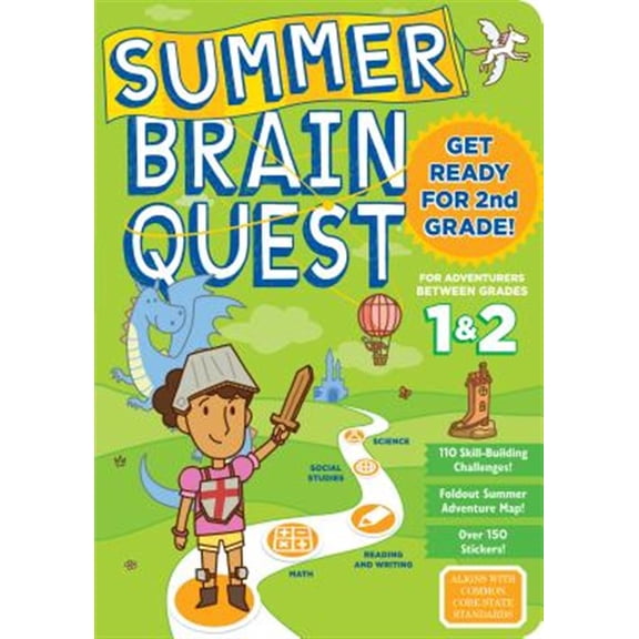 Pre-Owned Summer Brain Quest: Between Grades 1 & 2 (Paperback) 0761189173 9780761189176