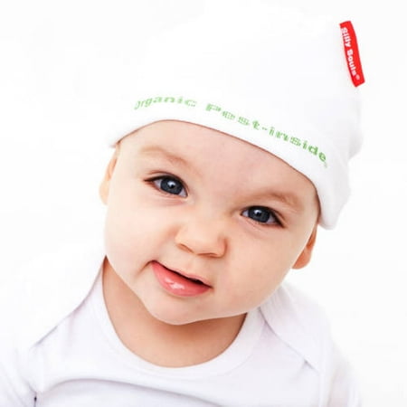 Silly Souls Newborn Baby Boy Organic Pest In-Side Beanie