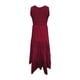 thumbnail image 5 of Vestido mini informal de playa sin mangas y con escote en V para mujer - Tejido elástico y ligero, para múltiples ocasiones, 5 of 6