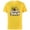 Yellow, variant on Disney 100 Donald Duck Quackin’ Around Retro Vintage D100 - Short Sleeve Cotton T-Shirt for Adults - Customized-Athletic Heather