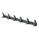 thumbnail image 1 of Ganchos para colgar en la pared, gancho para abrigo, gancho para baño, decoración del hogar, perchero para ropa, gancho para toallas, perchas de pared Negro 6 ganchos, 1 of 8
