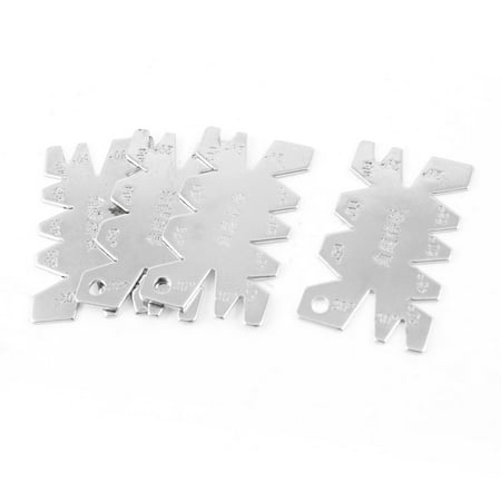 

Unique Bargains 4pcs Silver Tone Metal Screw Cutting Gauge Measuring Tool