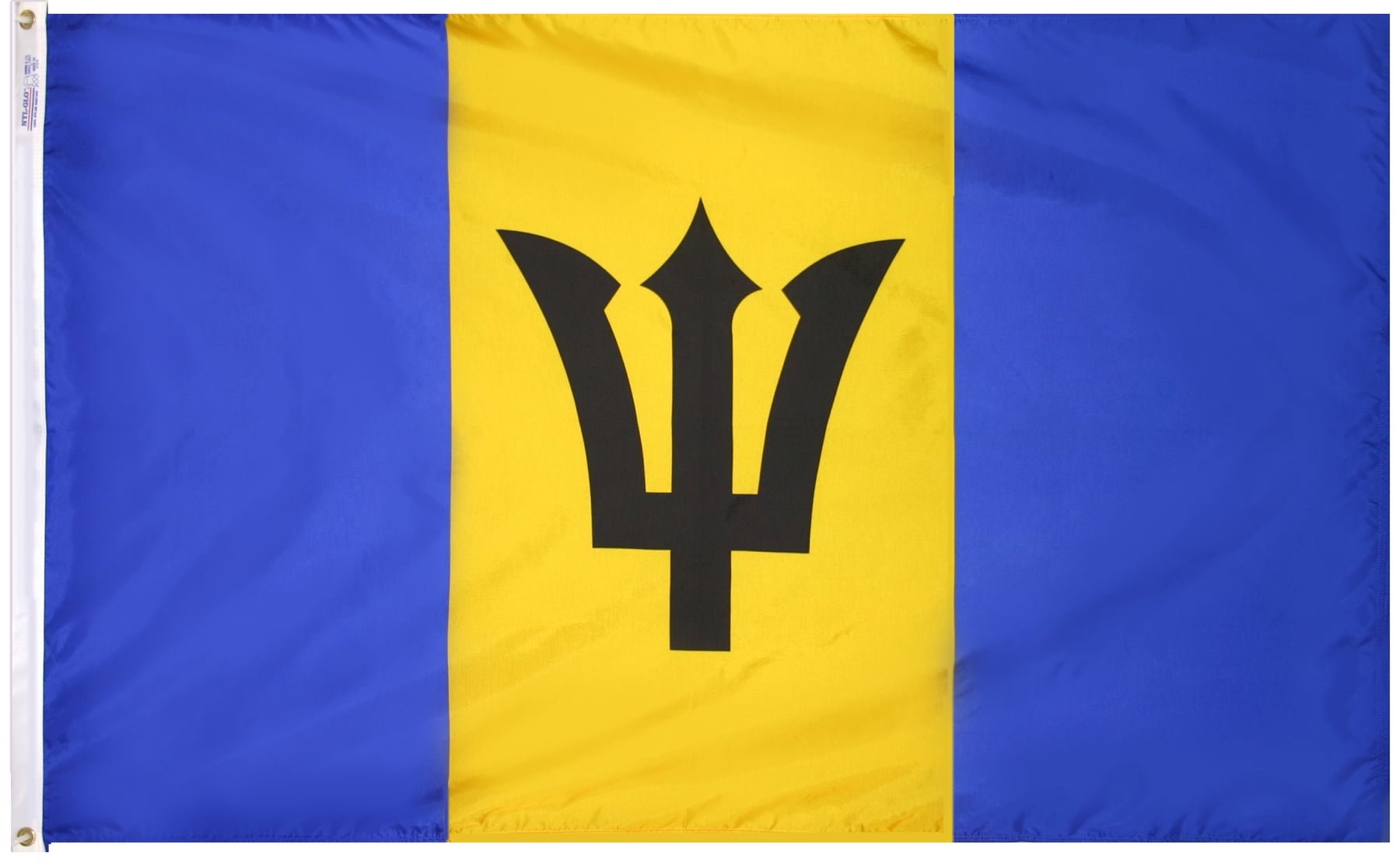 Valley Forge Flag 3-Foot by 5-Foot Nylon Barbados Flag 