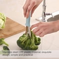 thumbnail image 4 of Congelador Pala De Descongelación De Acero Inoxidable Raspador De Hielo Portátil Pequeño Herramienta De Limpieza Resistente Espátula De Descongelación Con Mango Antideslizante Para Refrigerador matsuzay TO003830-00, 4 of 7