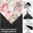 thumbnail image 3 of Pioneer Flower Floral Print Pattern Kitchen Rugs Sets Of 3,Kitchen Runner Rugs Non Skid Washable,Decorative Kitchen Floor Mats for Kitchen,Sink,Laundry,17"x30"+ 17"x47" + 17"x59", 3 of 6