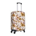 thumbnail image 3 of Xecao Sunflowers And Butterflies print Elastic Luggage Cover, with double-sided print , is perfect for travel, business, and daily use, 3 of 9