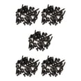 thumbnail image 1 of Eigraketly Tope de gancho Carp Shank Beads Stopper Cobre Swivels Cebo Tornillos con anillos ovalados Set Terminal de pesca Aparejos Rigs Black Negro 5piezas Eigraketly CBP226641, 1 of 4