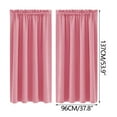 thumbnail image 3 of BGZLEU 100% Thermal Blackout Curtains for Bedroom - Winter Insulating Rod Pocket Window Curtain Panels,Noise Reducing and Sun Blocking Lined Living Room Curtains,Super Thick Insulated Window Covers, 3 of 3