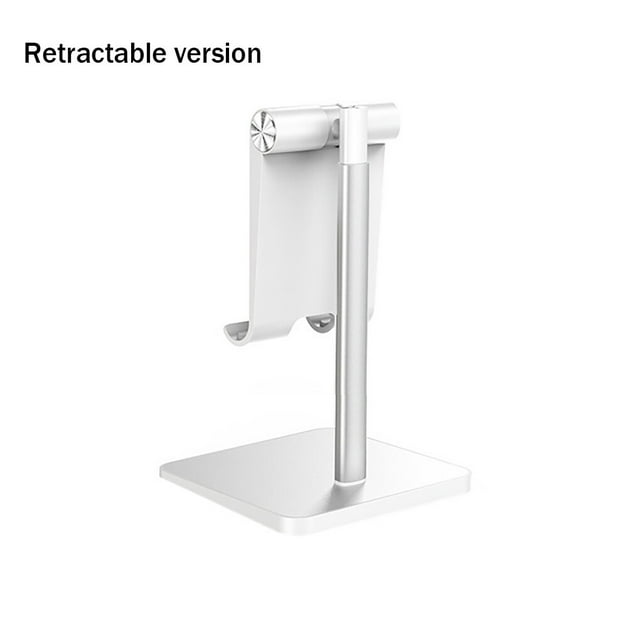 ZheElen Support de Téléphone Intelligent Flexible Support de Téléphone Intelligent Réglable Antidérapant Support de Cellulaire ABS, Blanc, K8