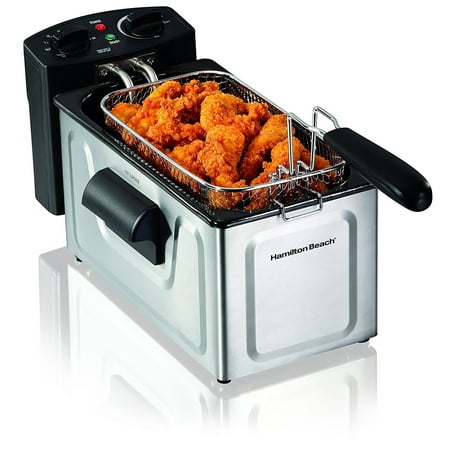 Hamilton Beach 35200 Oil Deep Fryer, 8-Cup