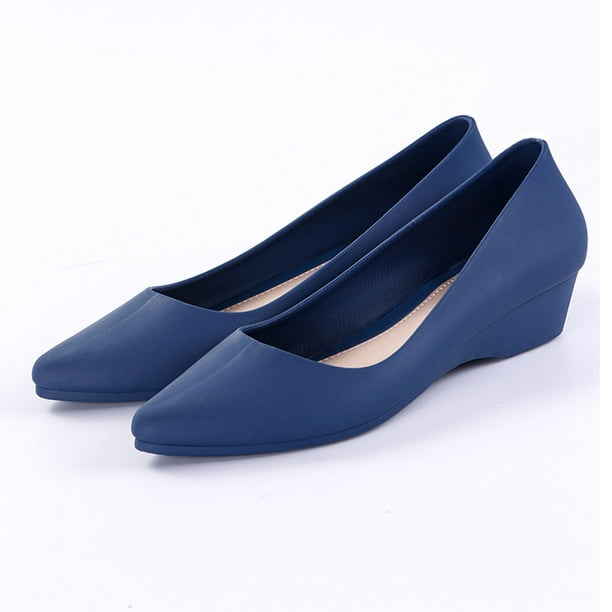 Zapatos de gelatina de color sólido de verano Sandalias de zapatos de mujer de fondo suave antideslizante de moda Wmkox8yii shjk2161