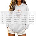 thumbnail image 2 of Feancey Christmas Hoodies for Women Floral Snowman Graphic Hooded Sweatshirts Soft Long Sleeve Drawstring Hoodie Cute Women Xmas Tops with Pocket M, 2 of 4