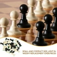 thumbnail image 4 of 1 Set Replacement Missing Chess Pieces Plastic International Chess Pieces, 4 of 9