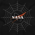 thumbnail image 2 of Spooky Halloween NASA Spider Web Hoodie Sweatshirt Women Men Brisco Brands S, 2 of 6