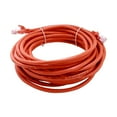 thumbnail image 3 of StarTech 25ft CAT6 Ethernet Cable - Orange CAT 6 Gigabit Ethernet Wire -250Mhz 100W PoE++ RJ45 UTP Category 6 Network Patch Cord Snagless (N6PATCH25OR), 3 of 5