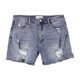 thumbnail image 1 of Articles of Society Womens Ziggy Distressed Casual Denim Shorts, Azul, 28 Articles of Society Denim, 1 of 2