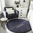 thumbnail image 5 of 1pc Ultra Soft Plush Rug, Round Large Area Rug, Cute Non-slip Fluffy Shaggy Rug, Waterproof Shaggy Throw Rugs For Living Room Bedroom Nursery Room, Game Room Dormitory Carpet, Teenage Room Decoration,, 5 of 5