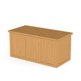 thumbnail image 5 of S-HOME Versatile Solid Wood Outdoor Deck Box with 67 Gallon Capacity, Ideal for Storing Cushions, Toys and Garden Equipment, 5 of 8