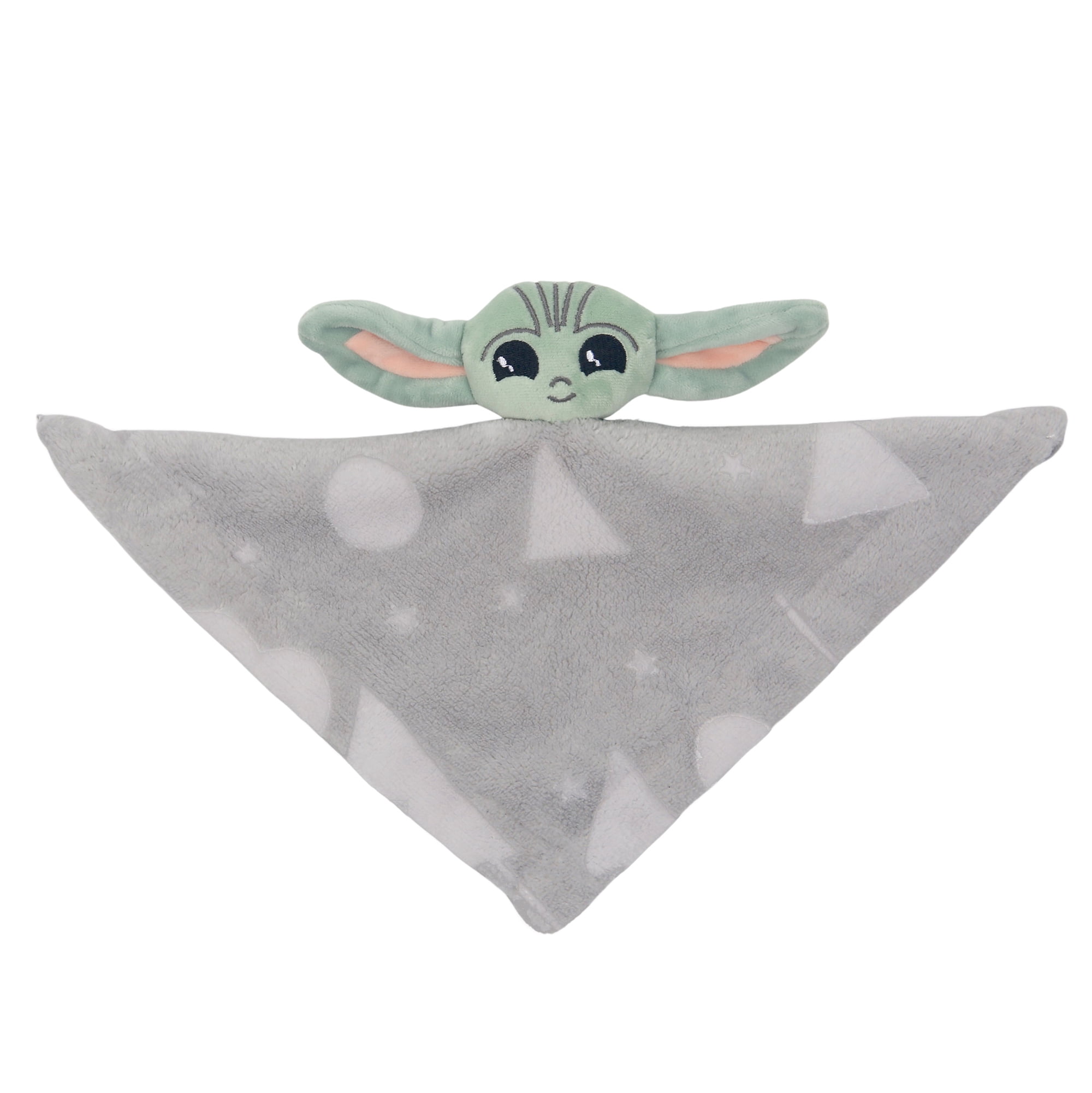 Lambs & Ivy Star Wars Baby Yoda/The Child Swaddle Blanket & Lovey Gift Set