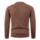 thumbnail image 5 of Kalauyu Men's Pullover Sweater Crewneck Cable Knit Long Sleeve Sweater Classic Soft Knitted Sweaters with Ribbing Edge, 5 of 7