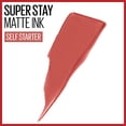 thumbnail image 1 of Labial Líquido Maybelline SuperStay Matte Ink, Edición Ciudad, Tono Self-Starter, 0.481ml, 1 of 2