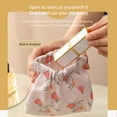 thumbnail image 5 of Portable Mini Storage Bag for Purse of 3pcs Portable Storage for Lipstick Purse Pocket Cosmetic Kit Waterproof No Zipper Shrapnel Portable Pouch for Purse Squeeze Travel Kit, 5 of 6