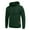 Green, variant on Coshow Men's Hooded Sweatshirt Casual Long Sleeve Waffle Knit Drawstring Pullover