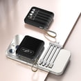 thumbnail image 4 of Mini Power Bank, 20000mah Portable Charger Built In 3 Output And 1 Input Cables, External Battery For Smartphones, Tablets And More-black_xush, 4 of 4