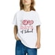 thumbnail image 4 of Fiudx Camiseta para Niños, Top Moda de Tela Suave, Blusa Bonita de Cuello Redondo, Manga Corta, Ropa Informal, para Uso Escolar, Ropa para Niños y Niñas, Estilo Diario Comodo., 4 of 6